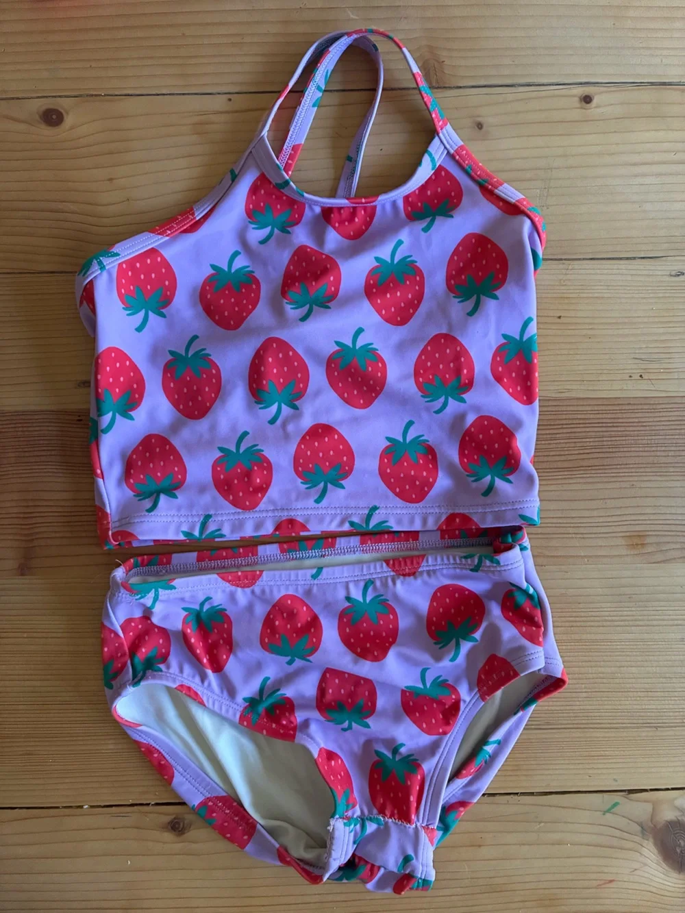 Lot of 10 girls swim separates, mix and match, size 5/6
